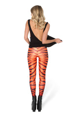 Printed Leopard Tattoo Leggings