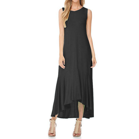 Cute O-Neck Fishtail Dress